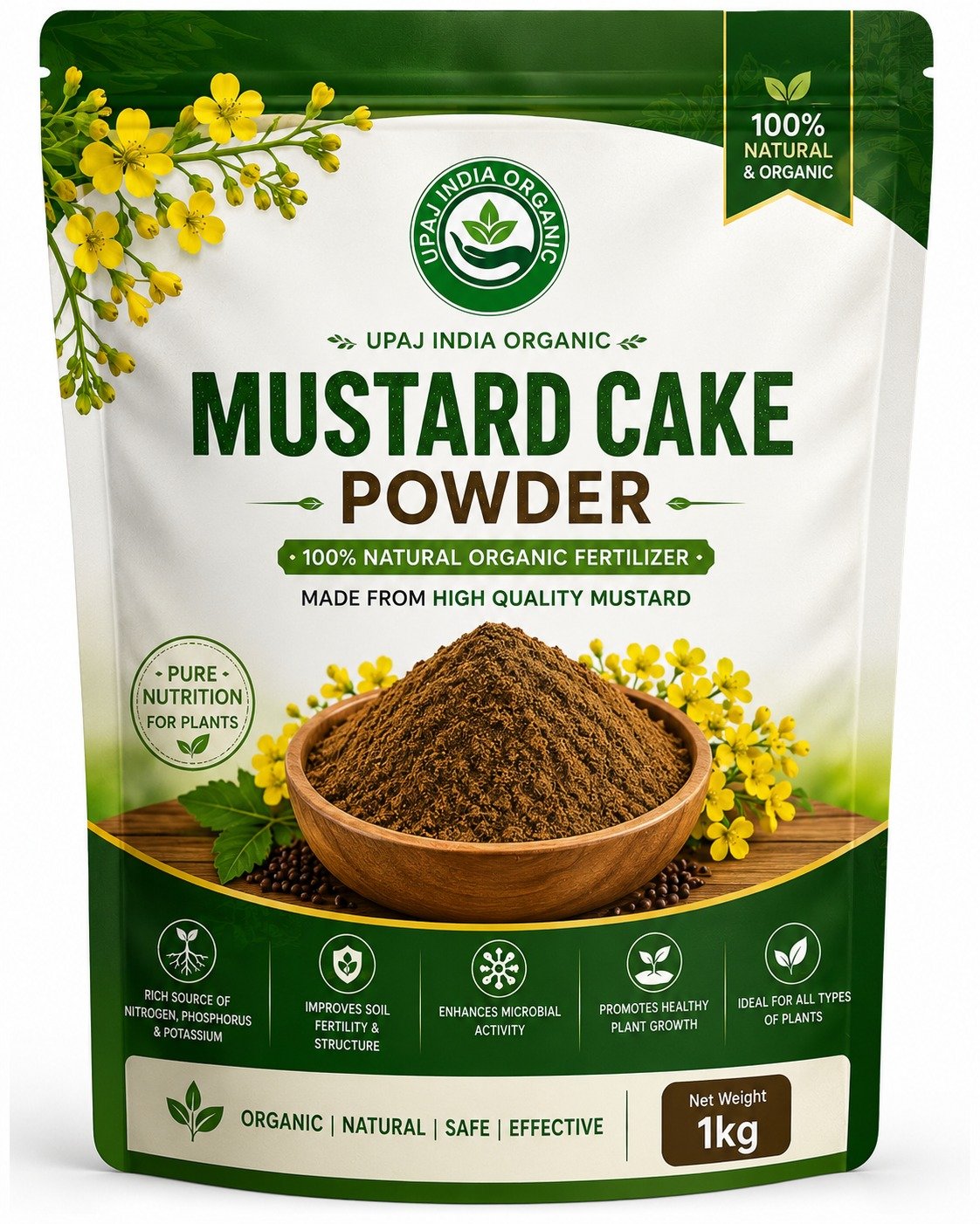 Mustard Cake Powder Packaging